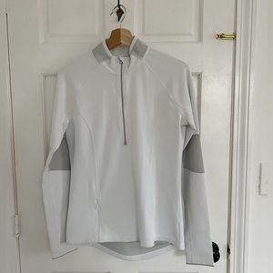 Athleta 1/4 Zip Track Jacket